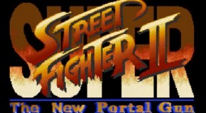 Street Fighter II con Portal Gun