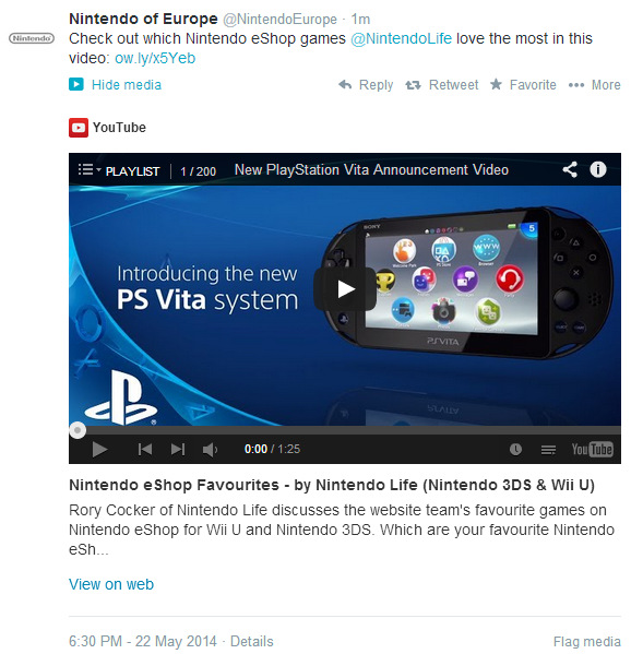 Nintendo PS vITA