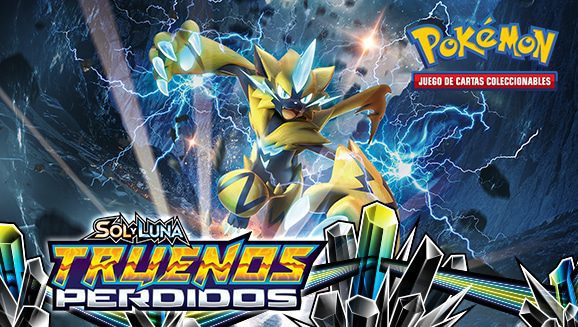 Juego de Cartas Coleccionables de Pokémon Sol y Luna Truenos Perdidos ya está disponible,